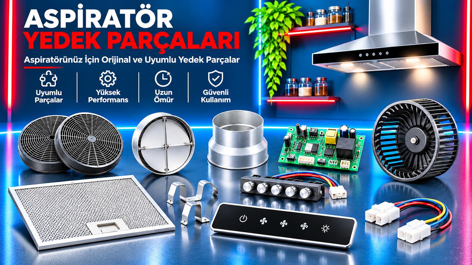 Aspiratör Yedek Parçaları