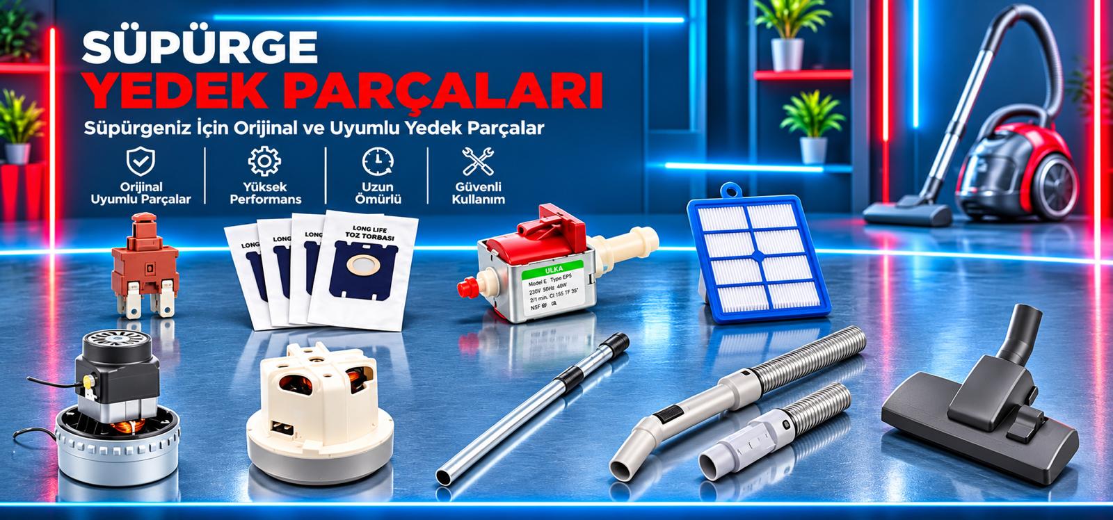Süpürge Yedek Parçaları