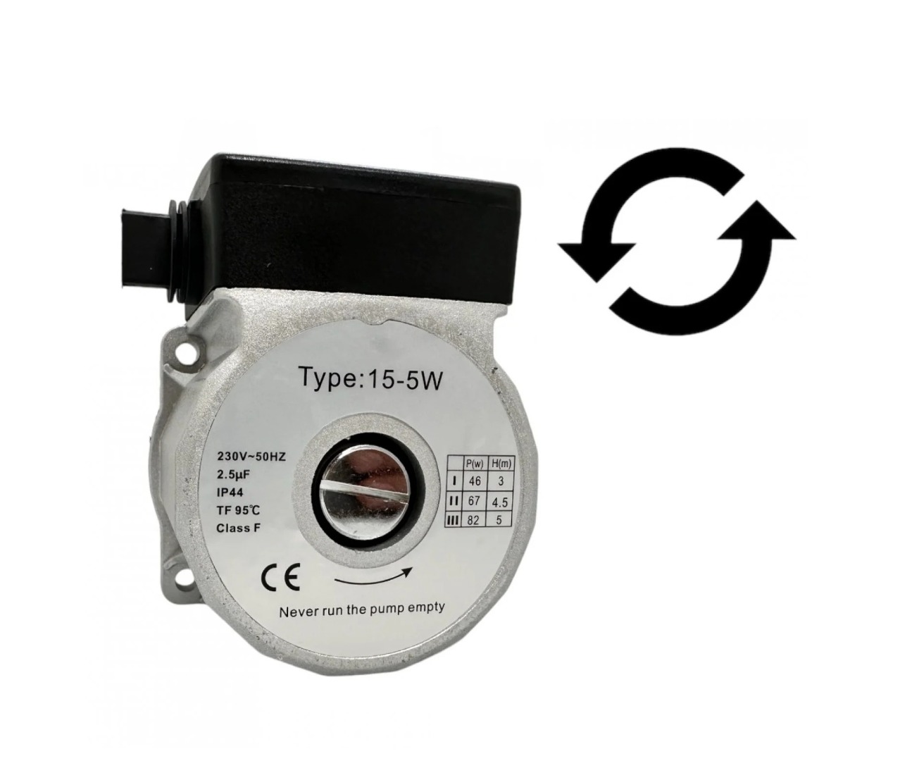 Kombi Sirkülasyon Pompası 82W 15/5 WİLO Tip Ters Yön (PUMP)