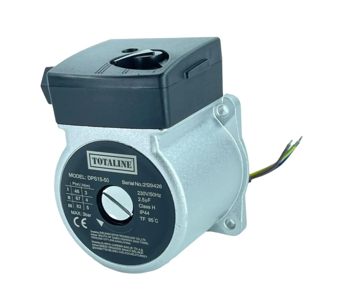 Kombi Sirkülasyon Pompası 84W 15/5 WİLO Tip (TOTALINE)