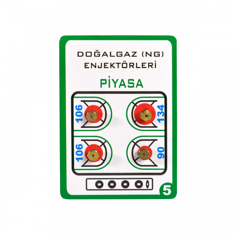 Ocak Doğalgaz Enjektör 5,5 mm