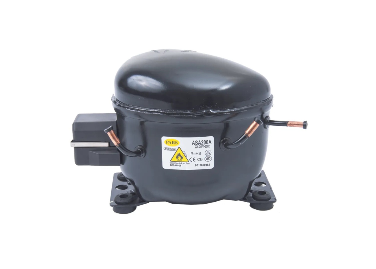 Buzdolabı Kompresör R600 1/4+HP 175KCAL 202W ASA-200 (PARS)