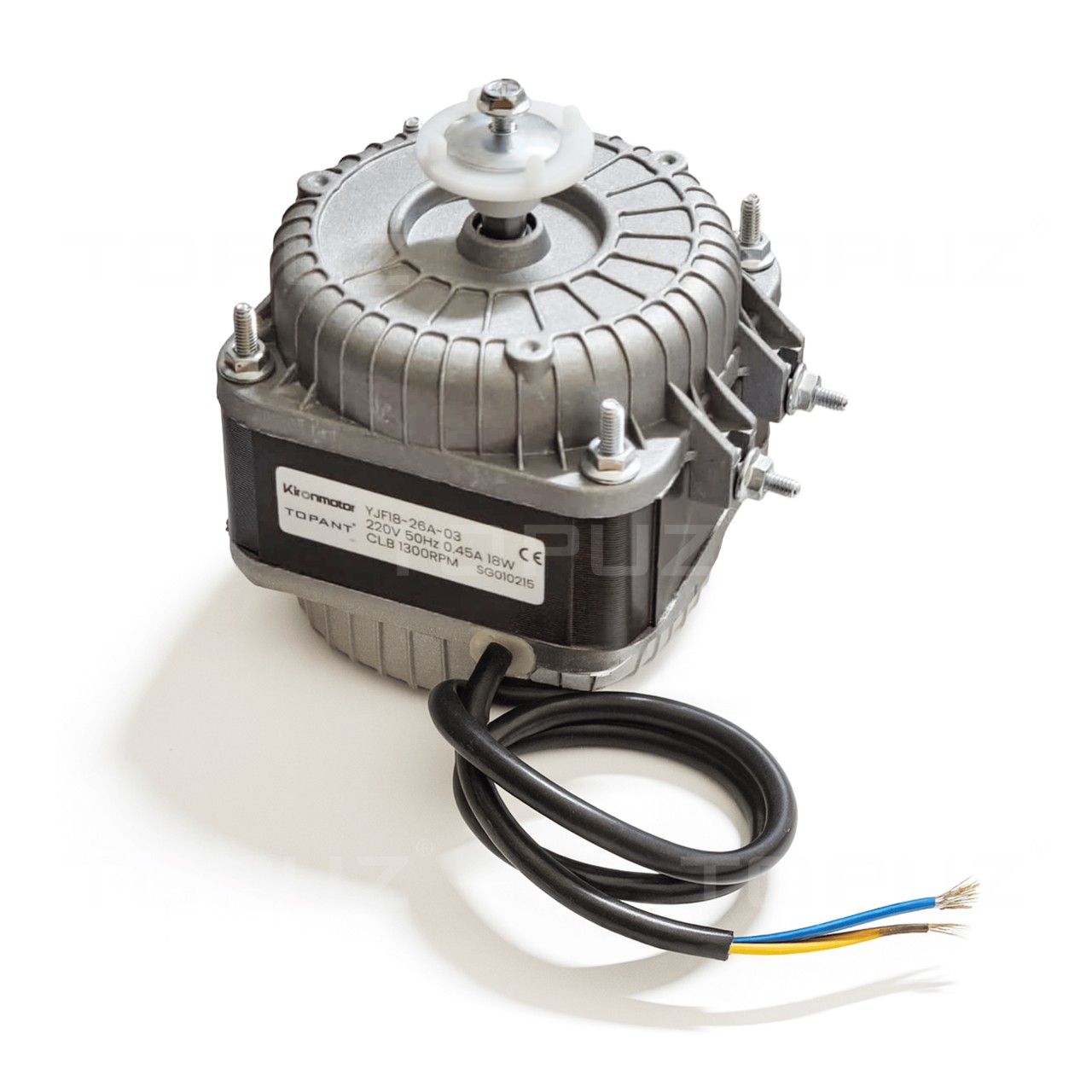 Buzdolabı Fan Motoru Kiron (Bakır Sargılı) YJF18-65WATT (AYAKSIZ)