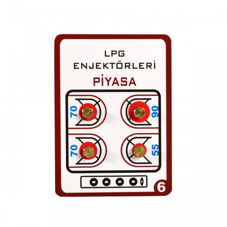 Ocak LPG Enjektör 5,5 mm
