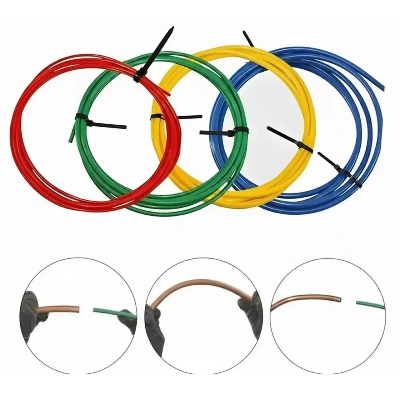 Klima Pilastik Boru Kıvırma Seti  4'LÜ Set 1/4-3/8-1/2-5/8 (ARTIKO)